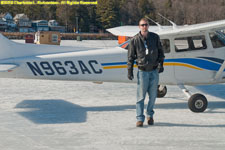 Devan on the ice